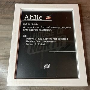 House of North Collection / Art with White Frame / Toronto inspired phrases